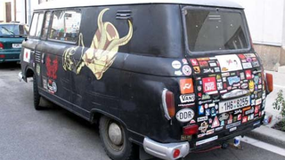 Forget the VW Transporter: Hippie Barkas!